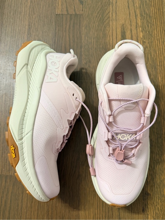 Hoka Shoes - Hoka Transport "Cosmic Pearl" sneakers Women's Light Pink Trail Sneakers 5.5B